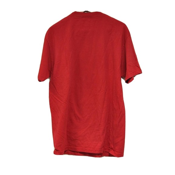 Nike Polo Shirt Men Large Deep Red Loose Fit Short Sleeve - Picture 5 of 10